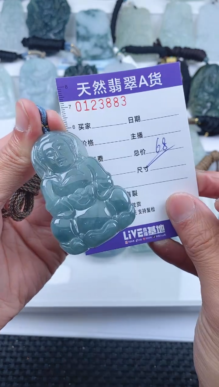 【闪购商品】翡翠颈饰未镶嵌         883