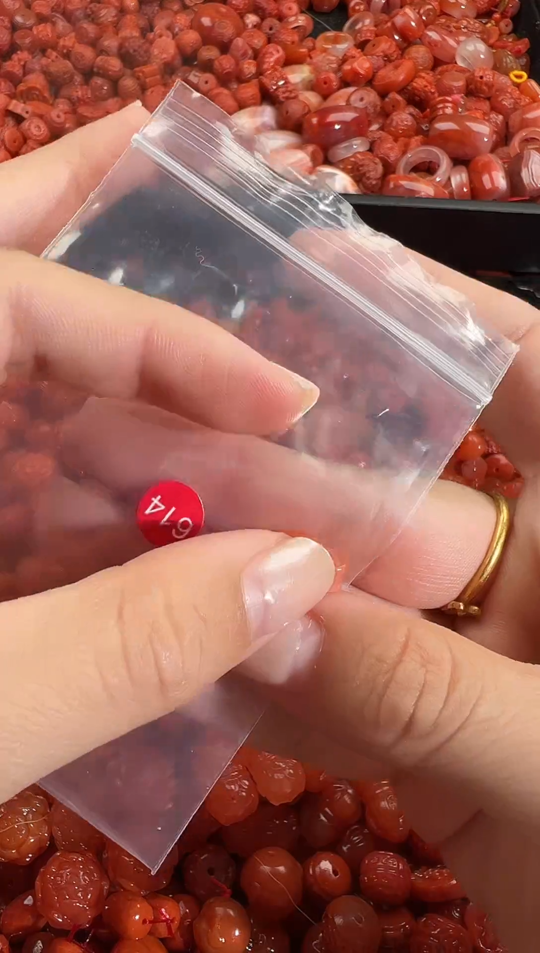 颈饰未镶嵌南红玛瑙1