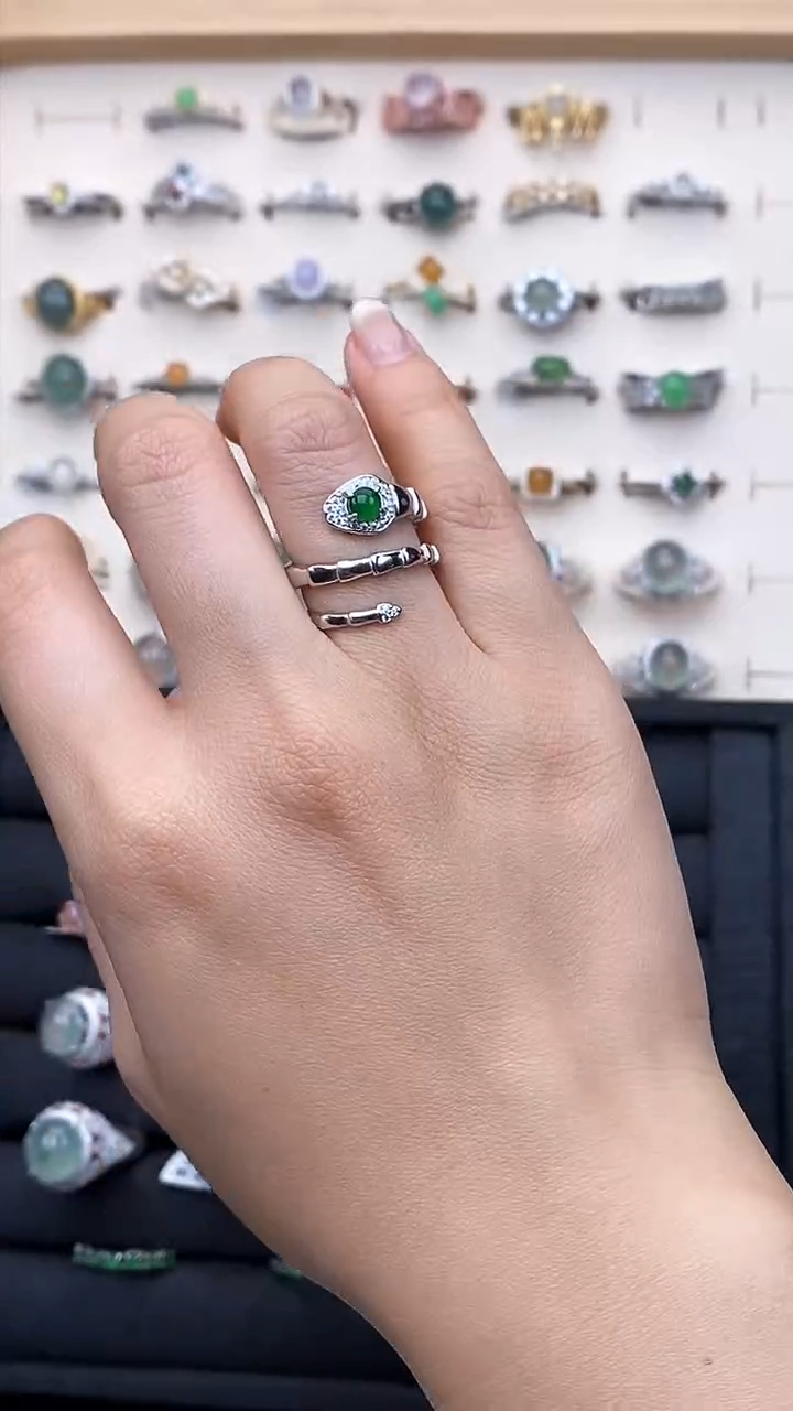 【闪购商品】翡翠戒指未镶嵌女款