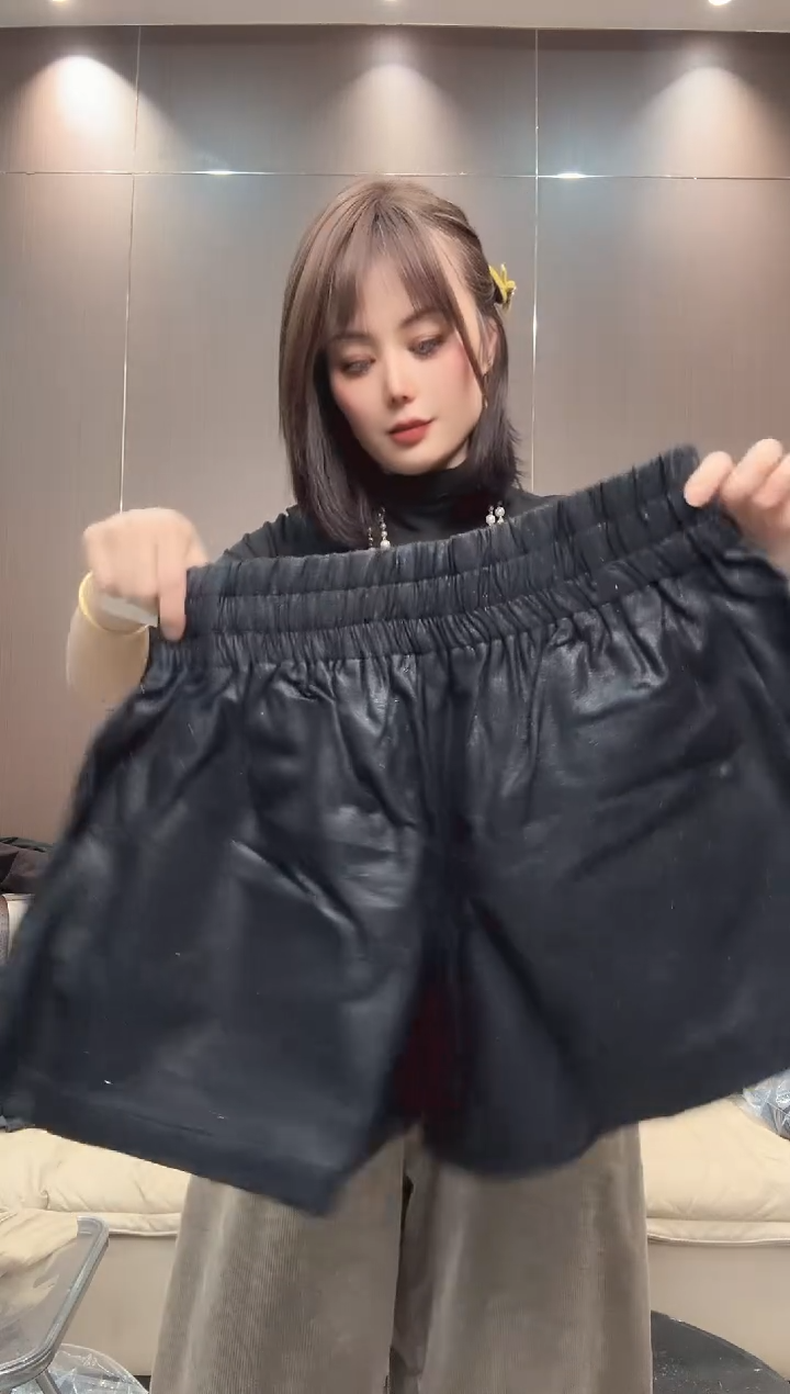 涂层满天星短裤L码
