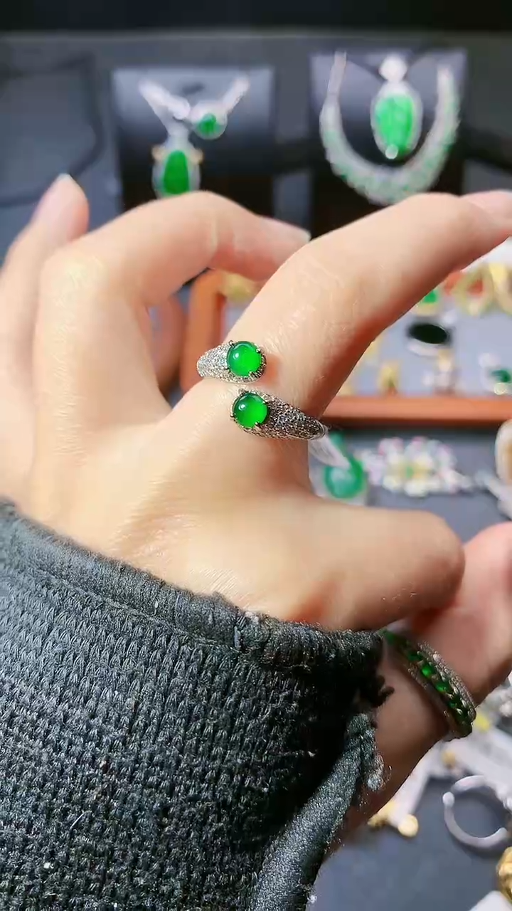 【闪购商品】翡翠戒指未镶嵌戒指