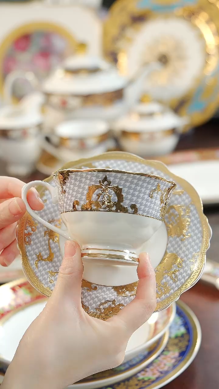 【闪购商品】瓷片咖啡杯碟 福利价微瑕