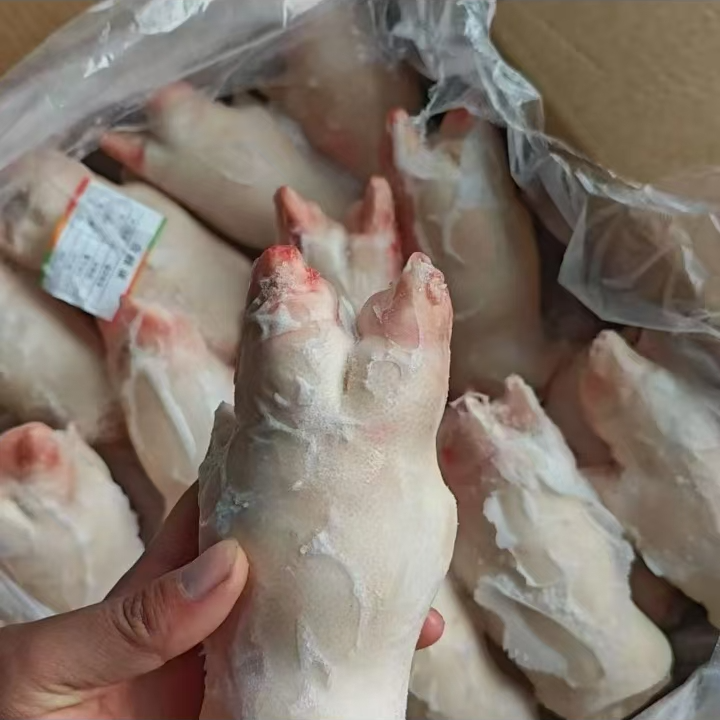 新鲜冷冻带筋猪蹄前后蹄混装生鲜食材饭店适用