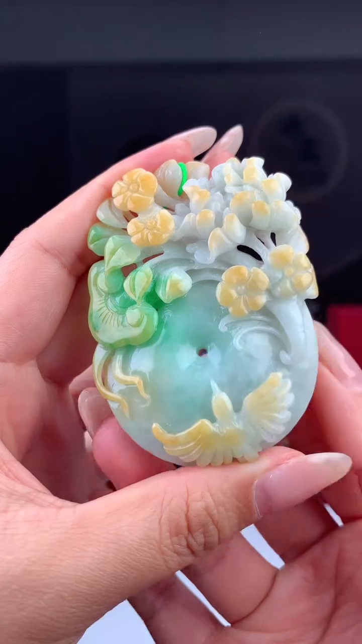 【闪购商品】定制翡翠未镶嵌天然A货翡翠（拍一发一）