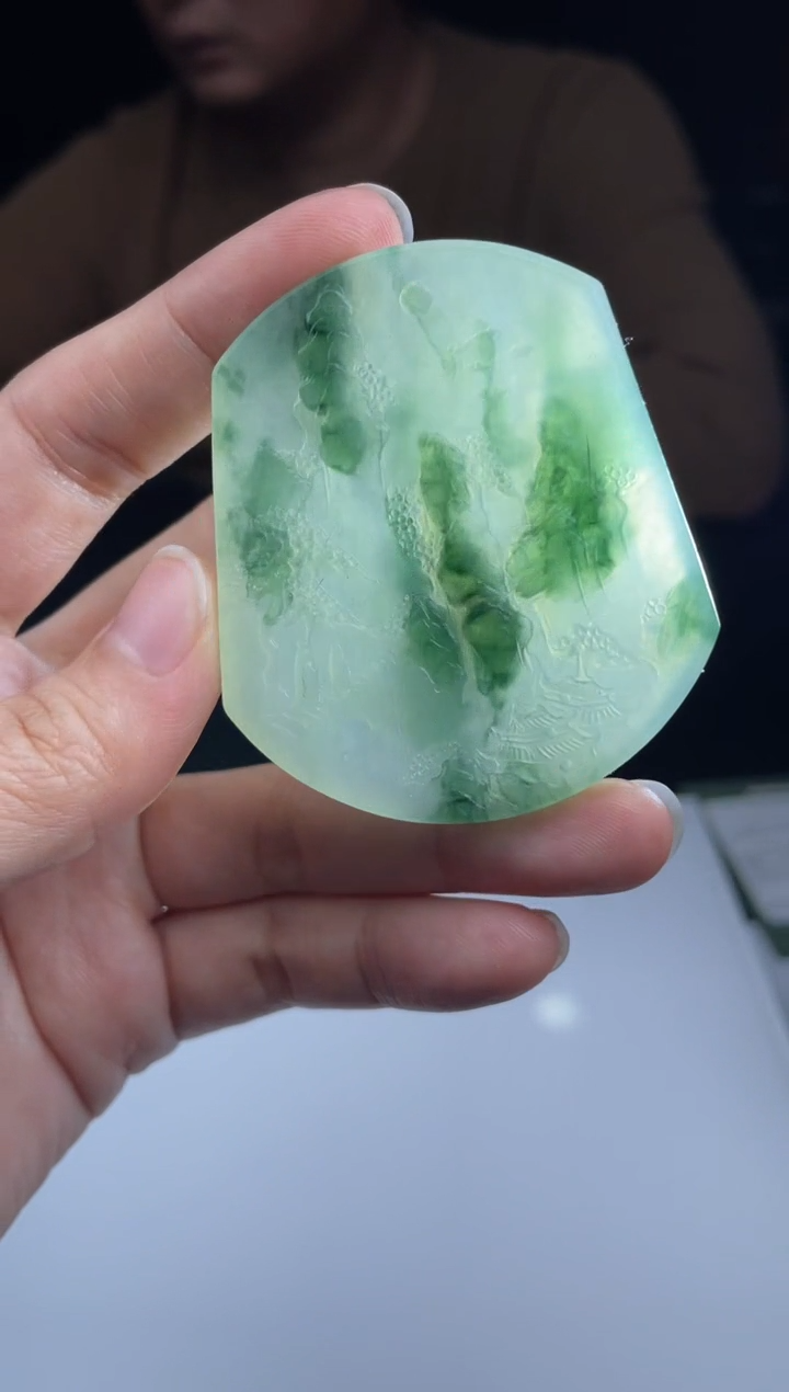 【闪购商品】定制翡翠未镶嵌01-12HDJT0129577