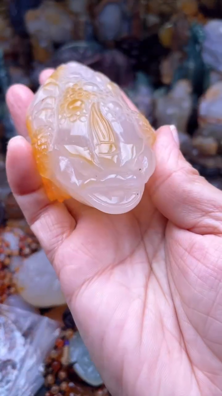 【闪购商品】玛瑙/玉髓颈饰未镶嵌AA