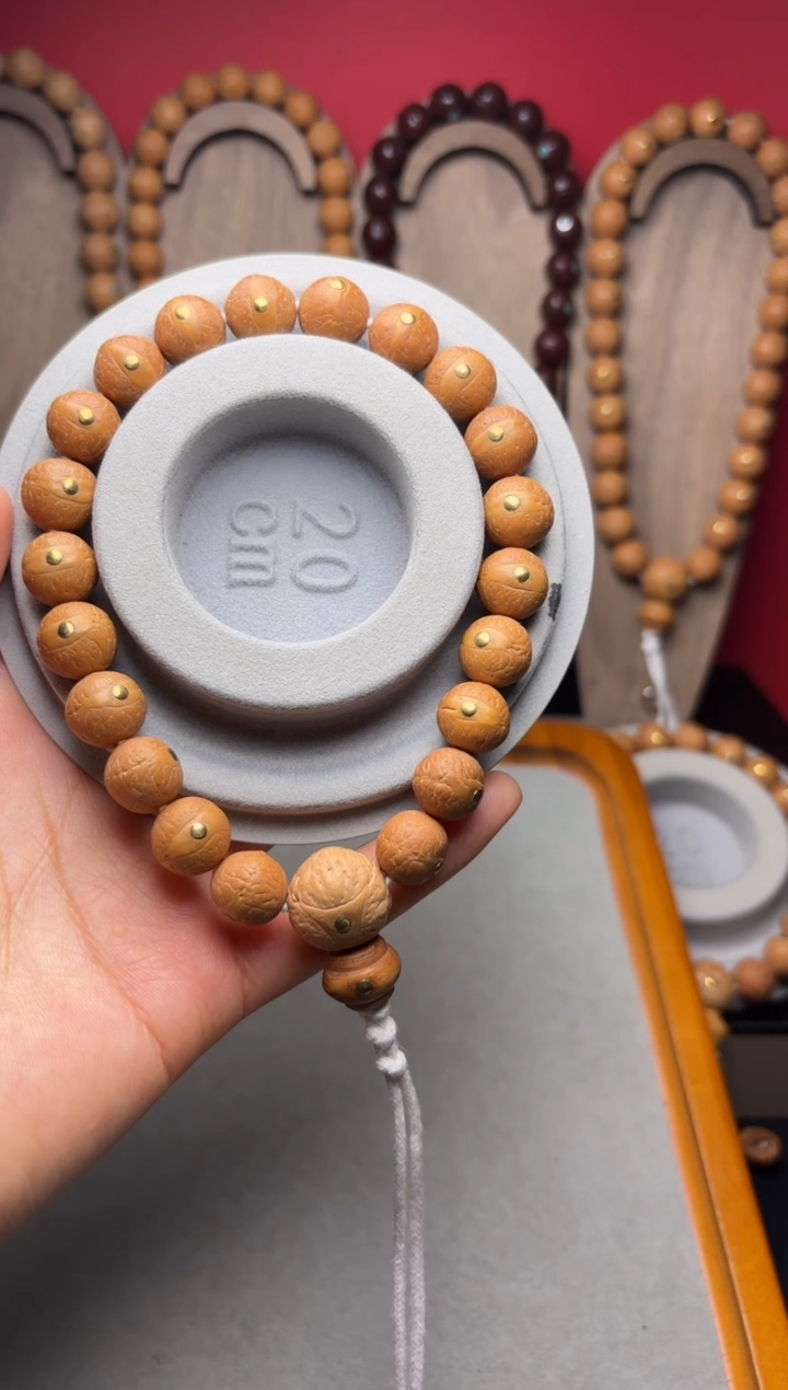 吊坠凤眼菩提12凤眼手串铜钉