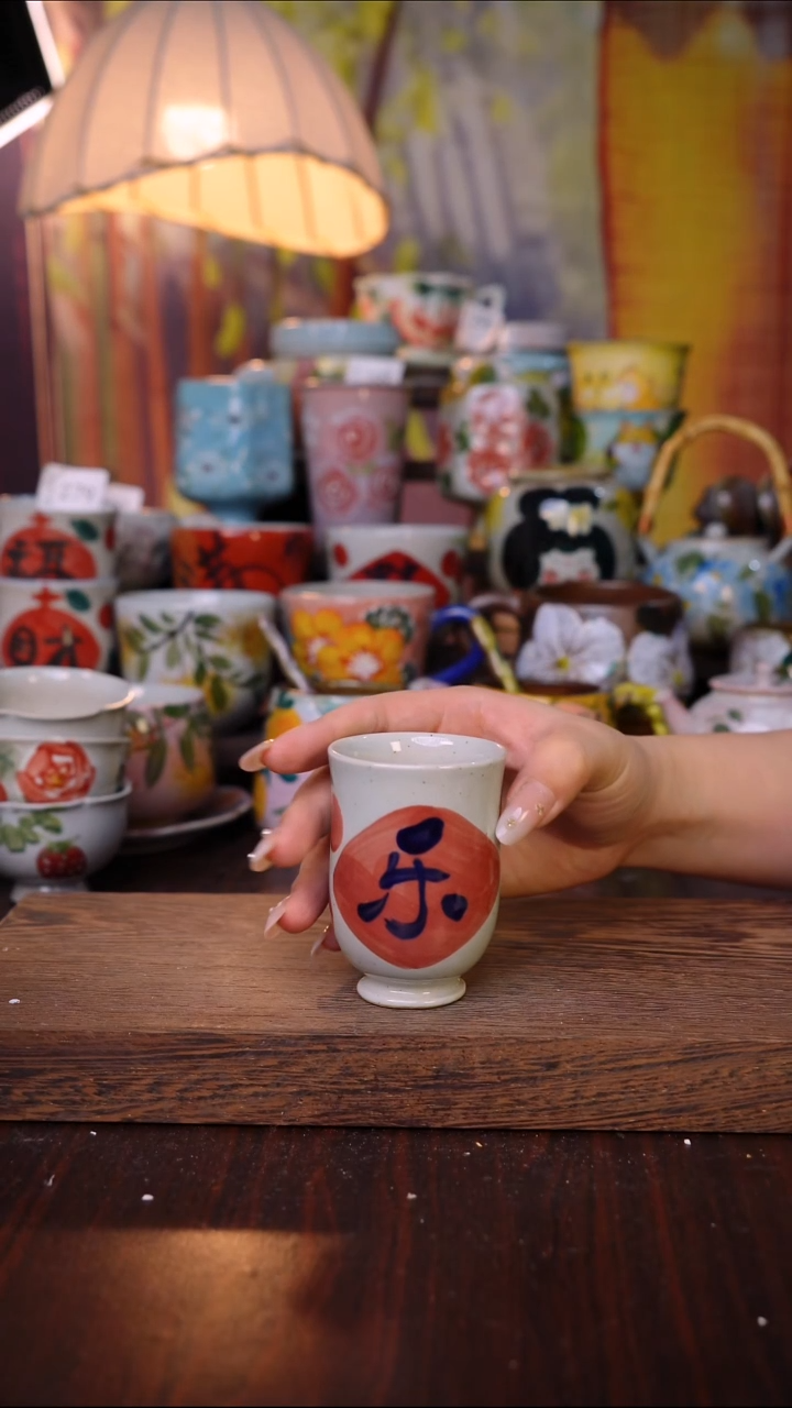 杯子泥垚手作 景德镇手工手绘陶瓷器物