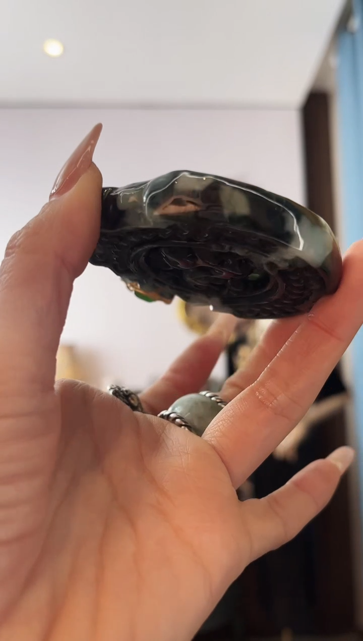 颈饰未镶嵌翡翠非****非翡翠E408