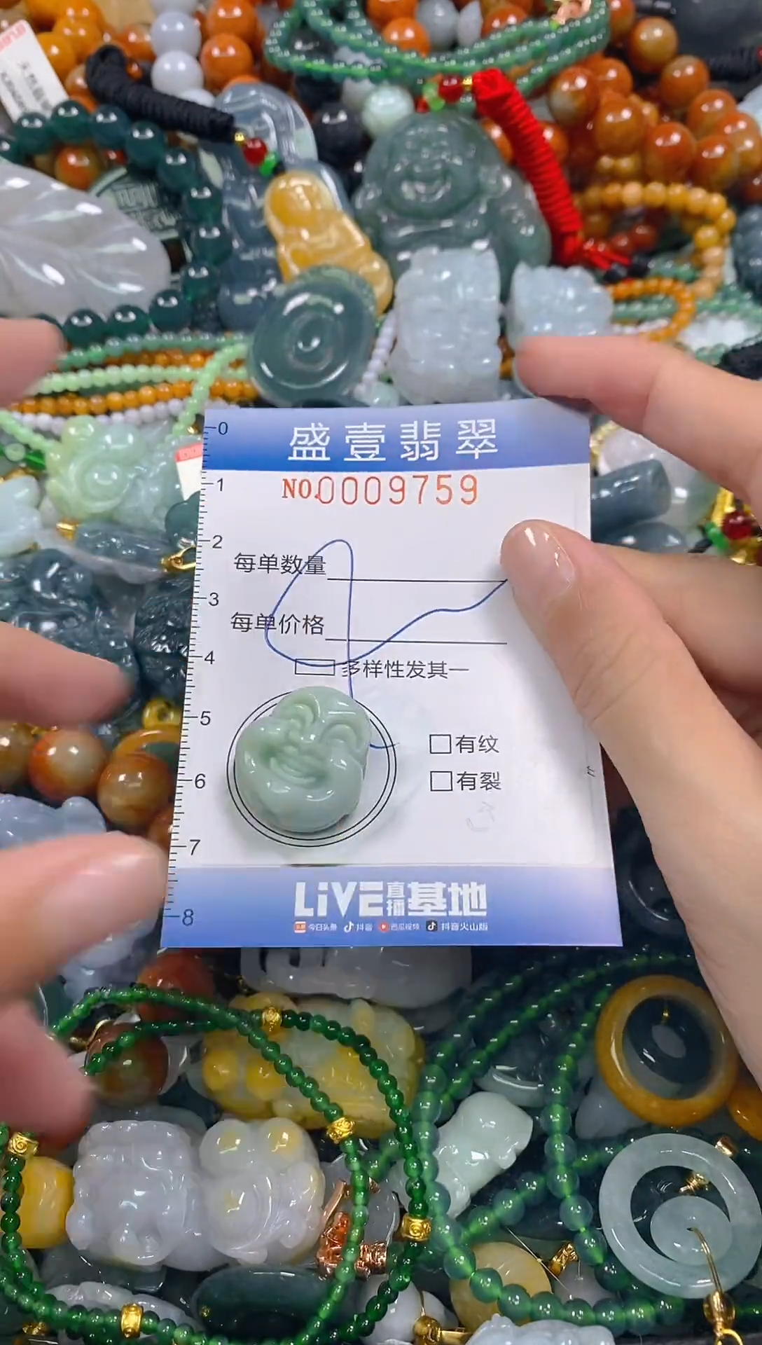 颈饰未镶嵌翡翠闪购0009759