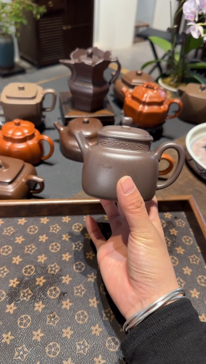 【闪购商品】紫砂茶壶四方言心