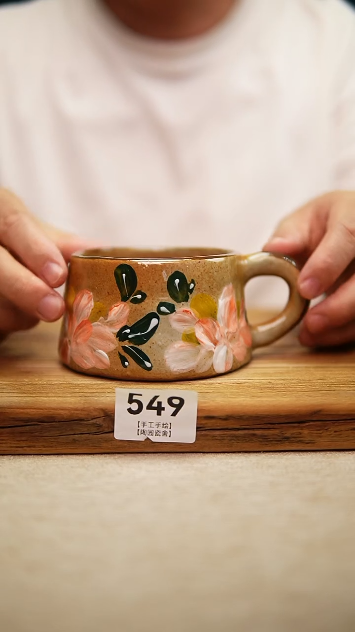 @@陶园瓷舍@@纯手工手绘@高温釉下彩