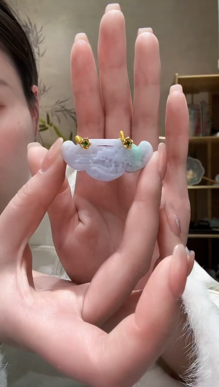 【闪购商品】翡翠颈饰未镶嵌吊坠