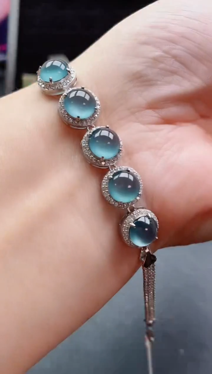 银S925镶嵌戒指翡翠12121