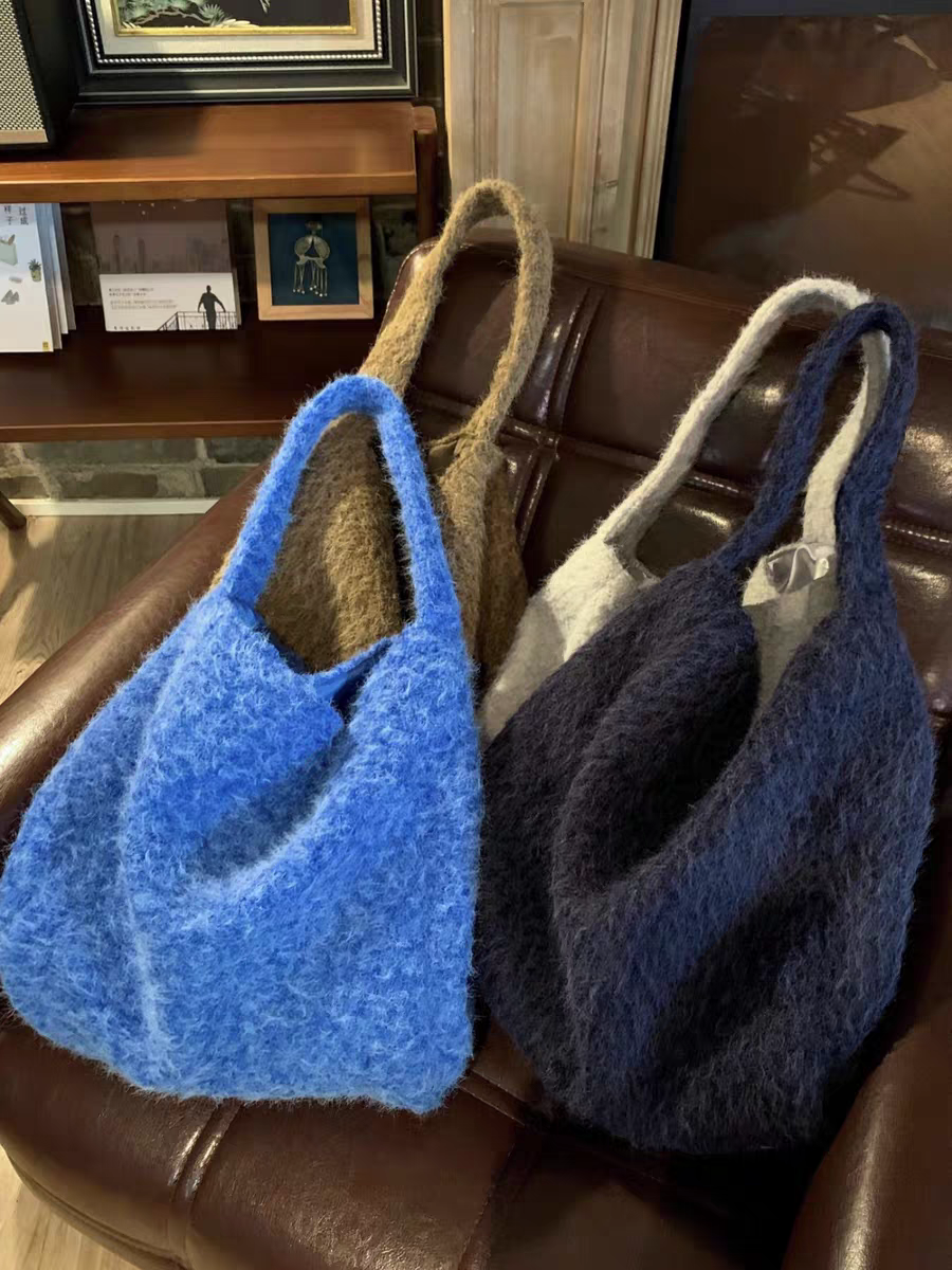 秋冬爆款网红简约大容量时尚百搭单肩包高级感托特包高颜值腋下包