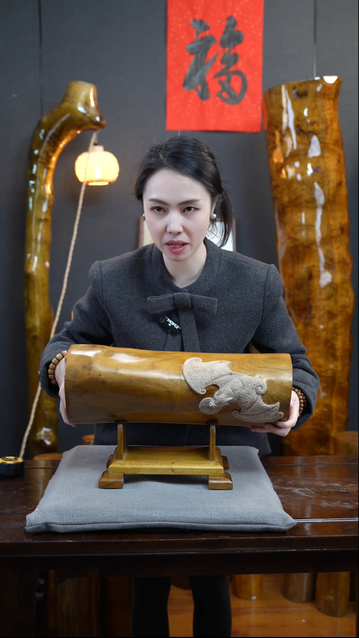 【闪购商品】金丝楠金丝楠木摆件