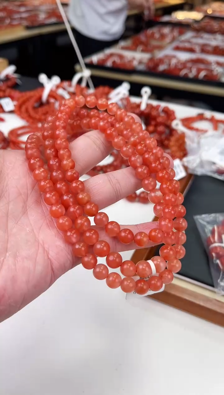 【闪购商品】南红玛瑙保山多圈8+未镶嵌一个/条