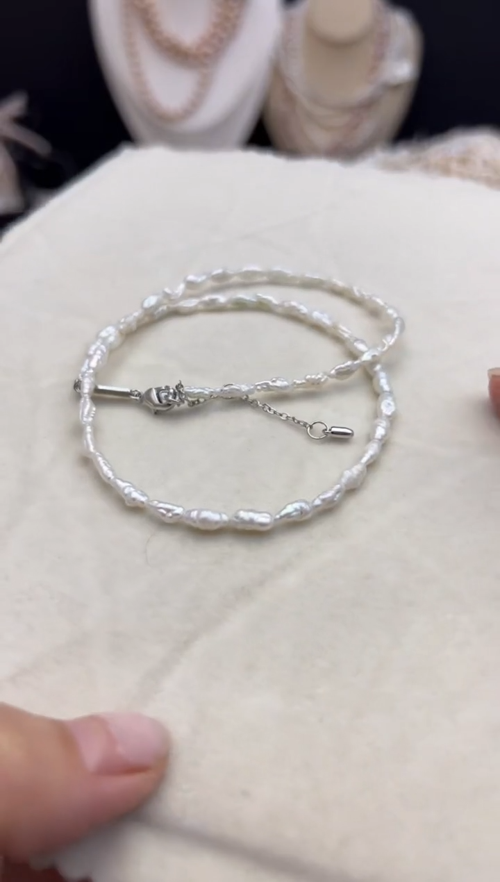 【闪购商品】淡水珍珠2未镶嵌项链