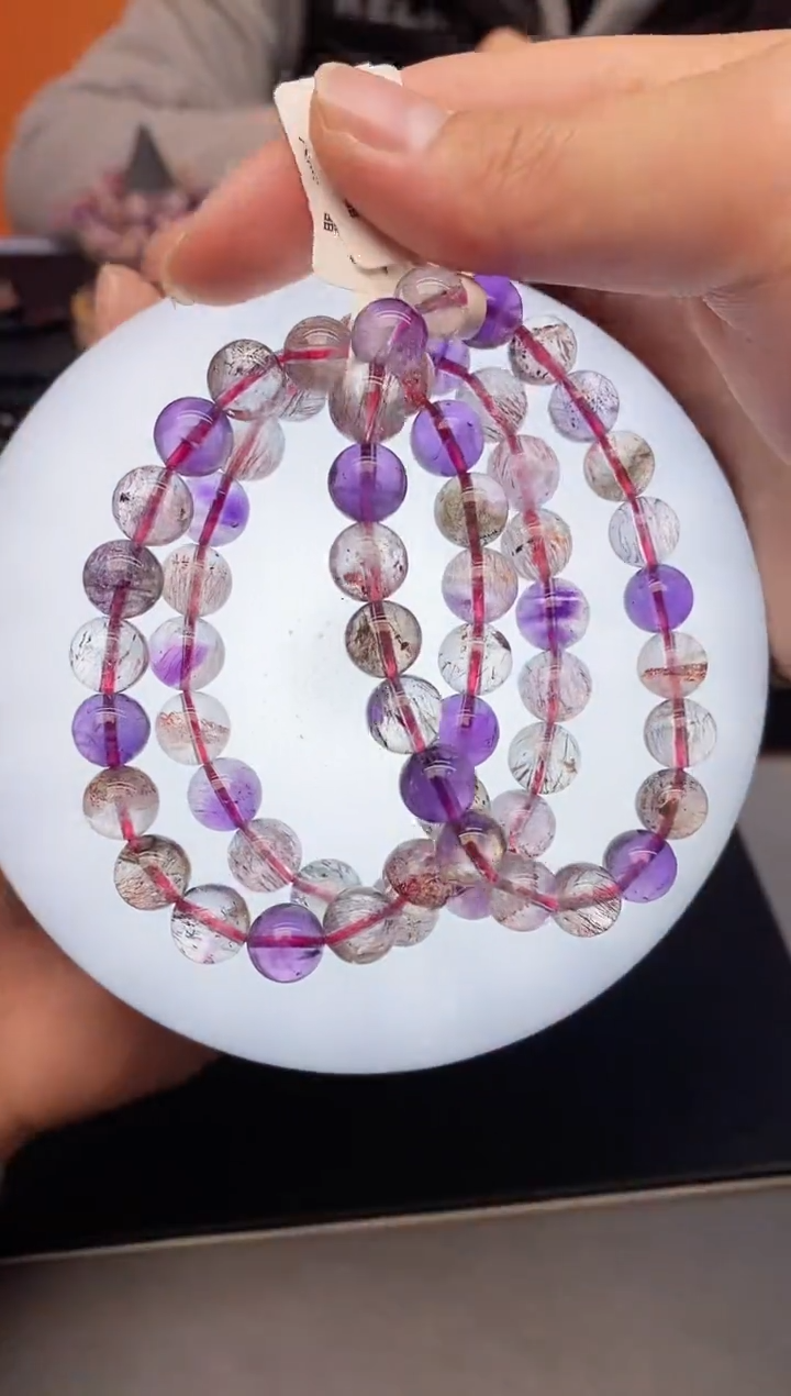 【闪购商品】水晶手链未镶嵌26 仙女超七9mm 多样性发其一