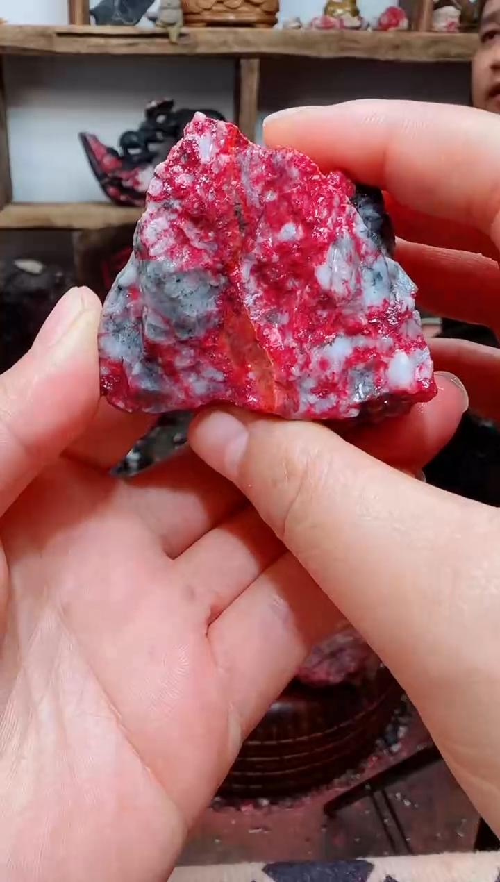 天然辰砂朱砂原矿石13