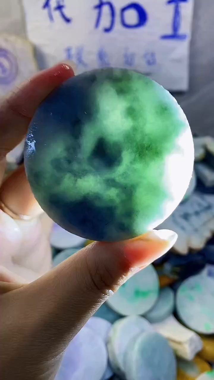 裸石翡翠纯天然翡翠A货218