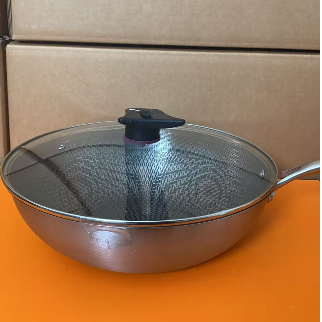 【主播补贴】炒锅家用蜂窝炒锅