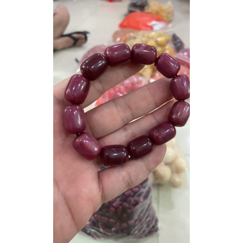 D 745  紫蜜长桶手串
