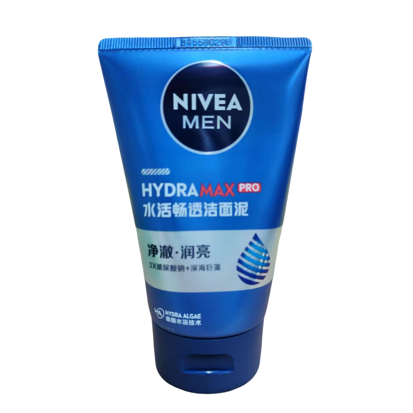 妮维雅男士水活畅透洁面泥100g