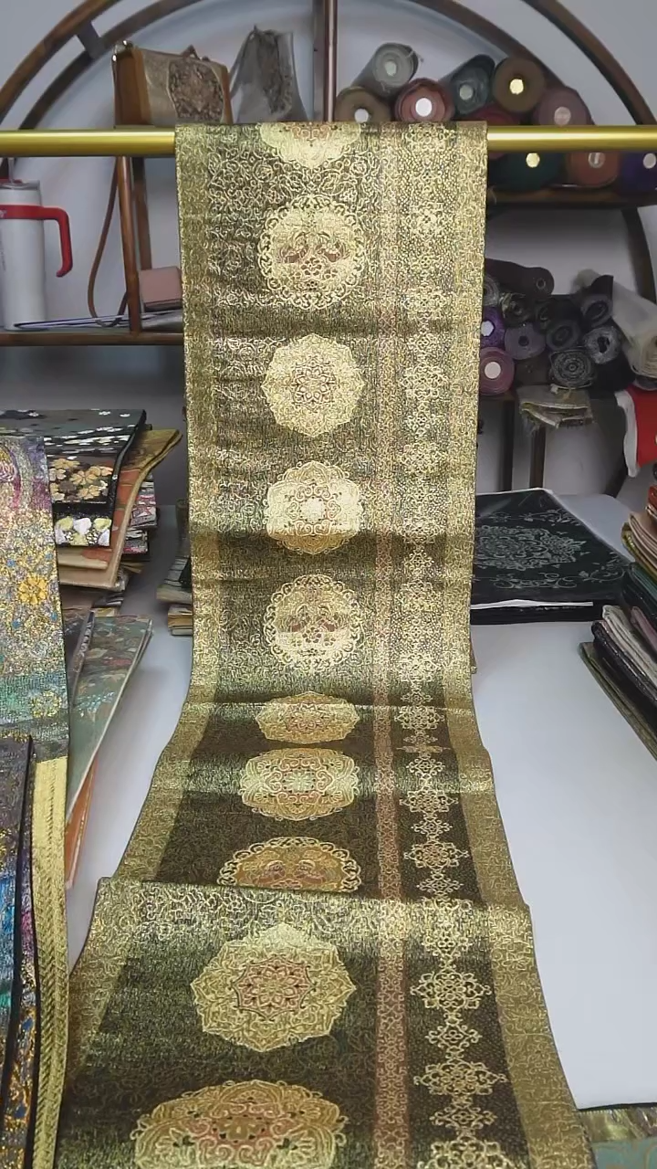 【闪购商品】织绣48西阵织六通宝相花