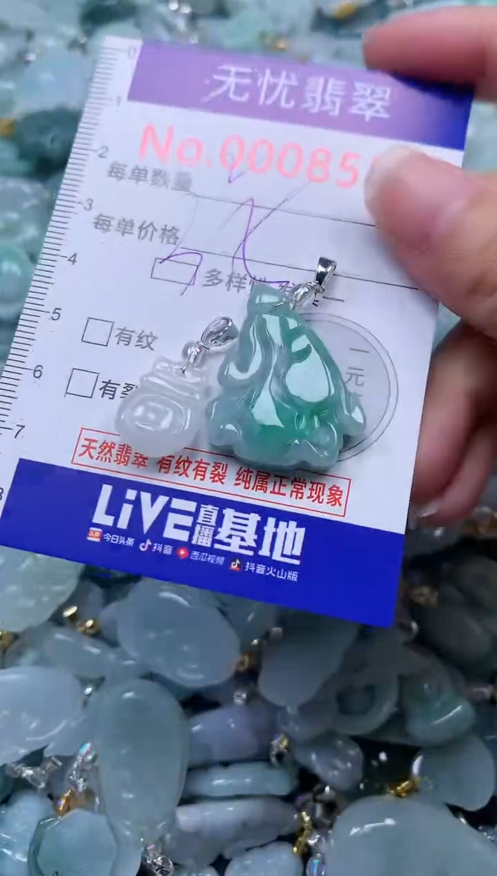 颈饰未镶嵌翡翠8552