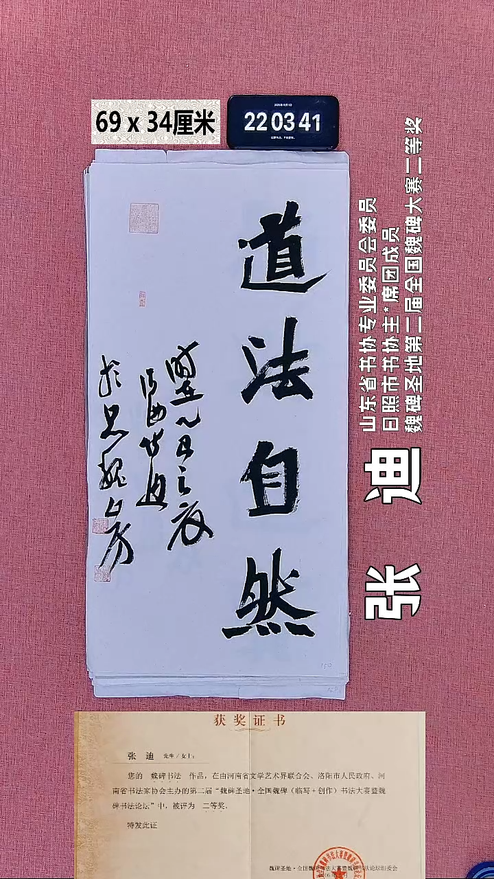 书法317    张老师书法作品