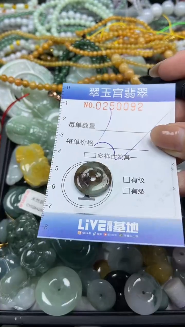 颈饰未镶嵌翡翠闪购C0250092