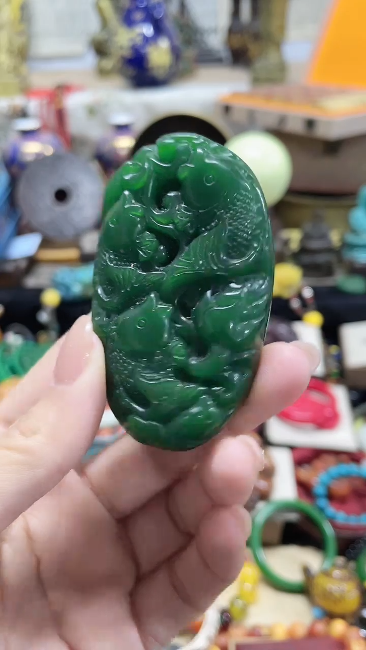 【闪购商品】和田玉（碧玉）颈饰未镶嵌主播推荐主播推荐