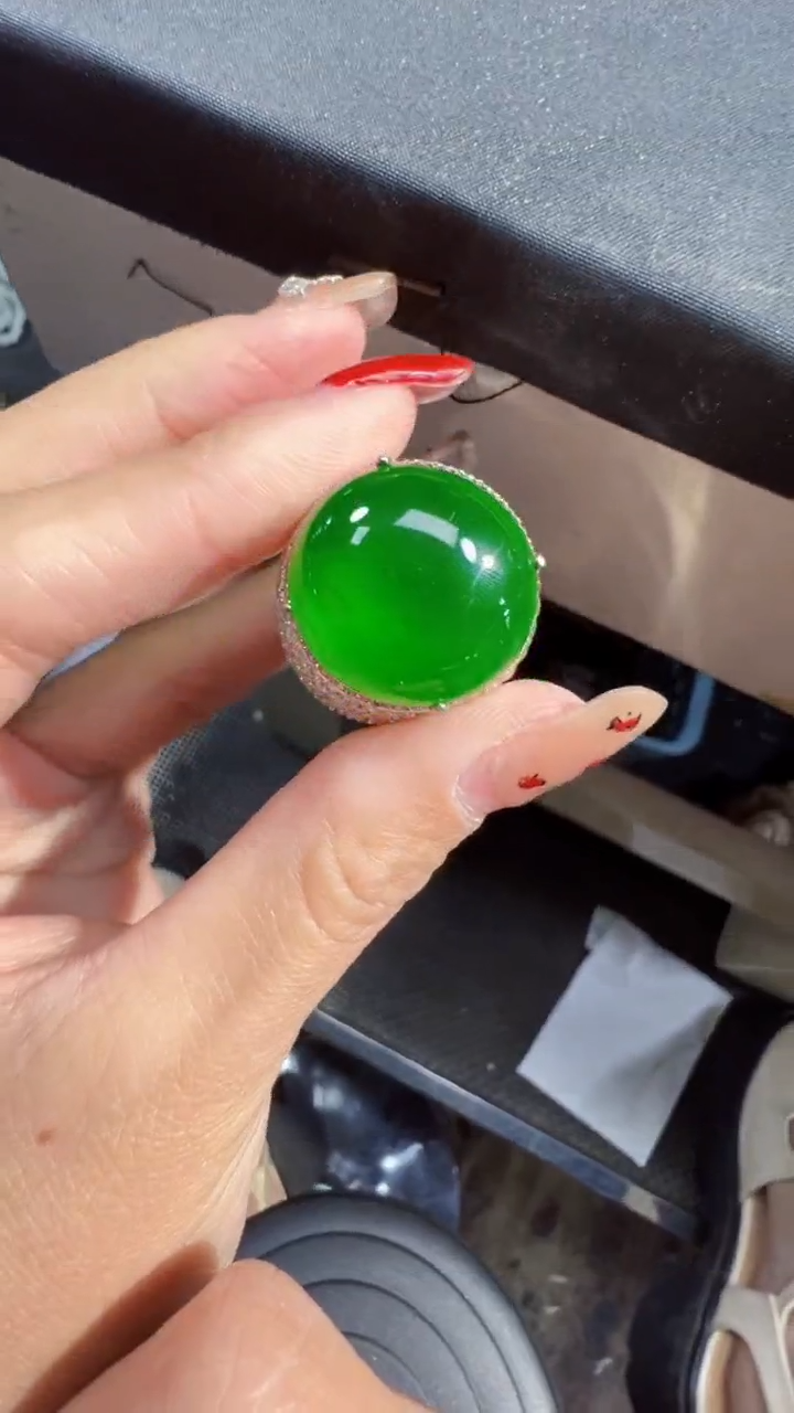 【闪购商品】定制翡翠未镶嵌蛋面商品多样性发货1