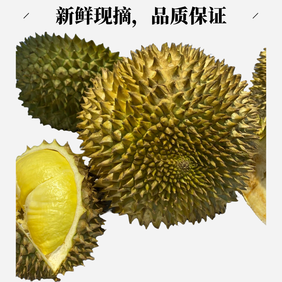 泰国金枕树熟品质-整果福利现场挑选
