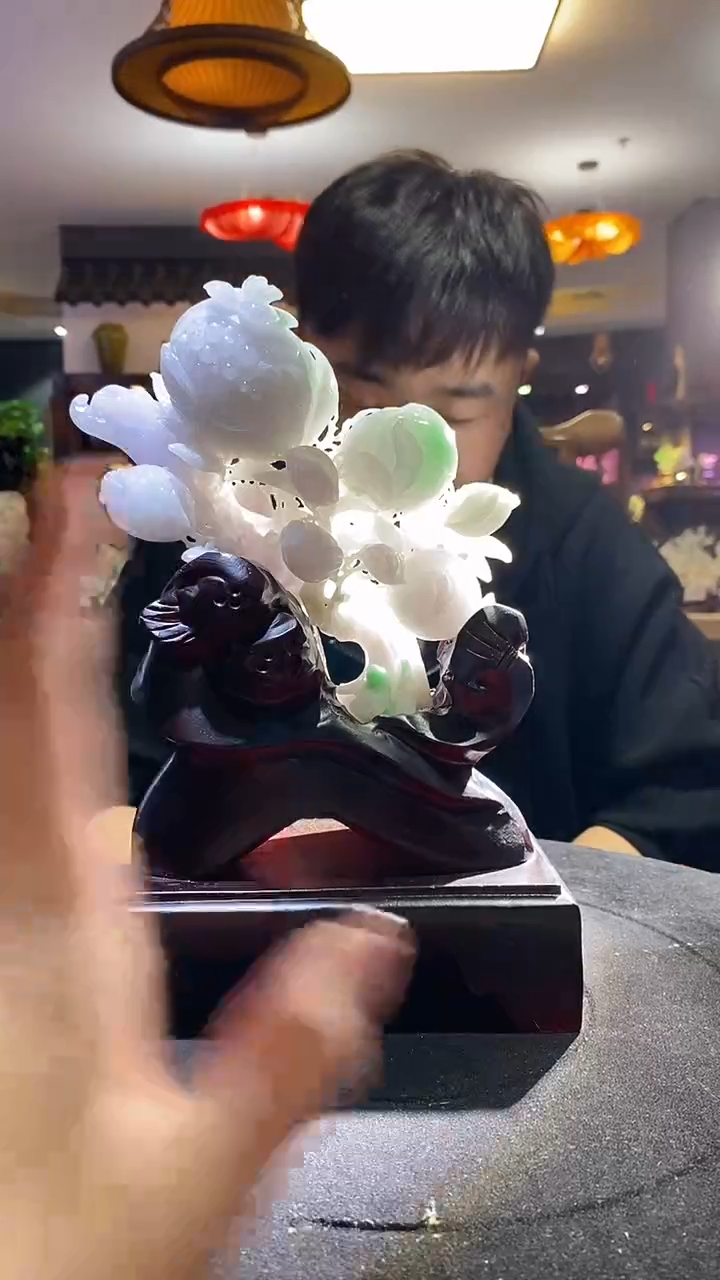 【闪购商品】定制翡翠未镶嵌03/0226/W/多子多福