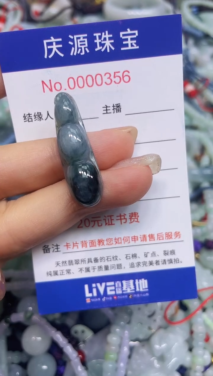翡翠未镶嵌颈饰068（多样性发其一)