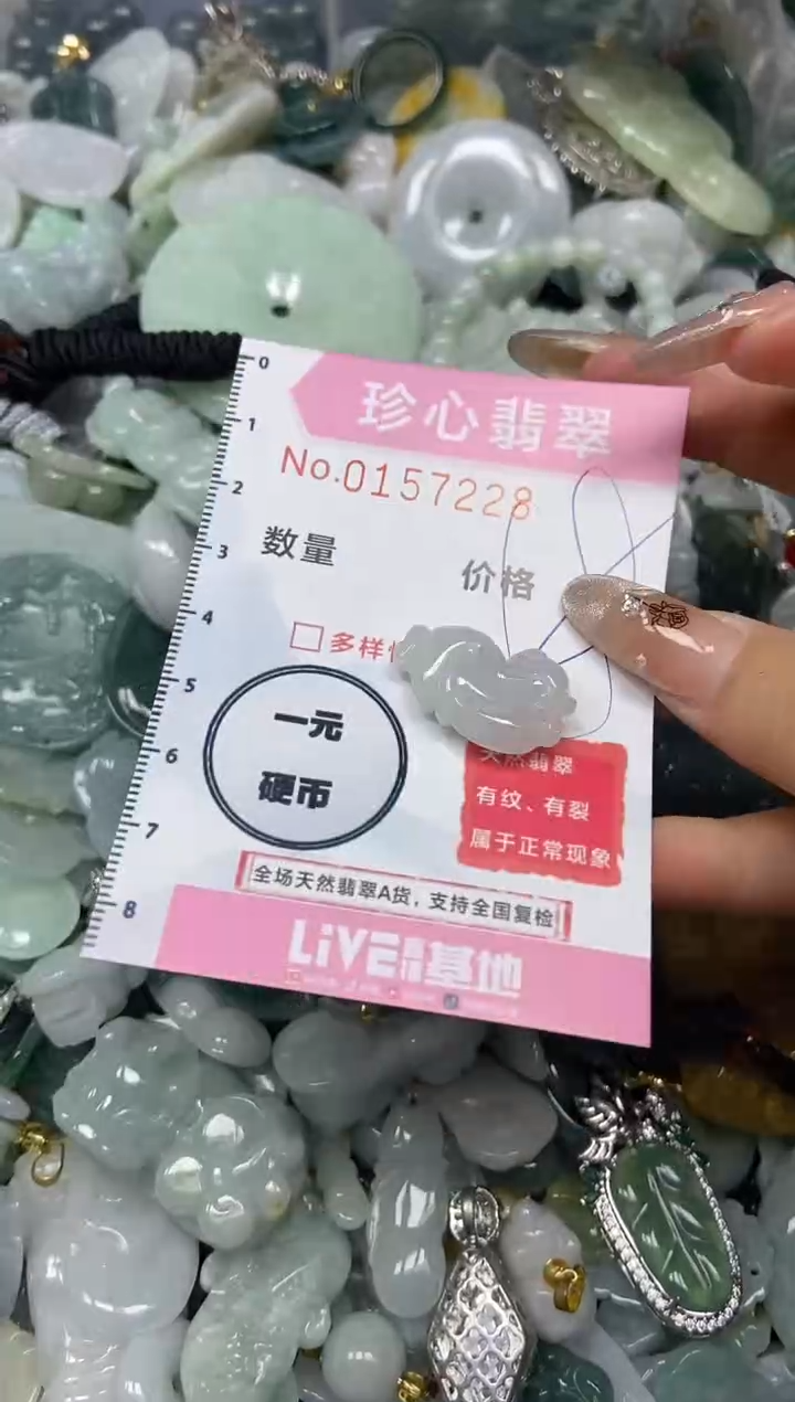 【闪购商品】翡翠颈饰未镶嵌闪购0157228