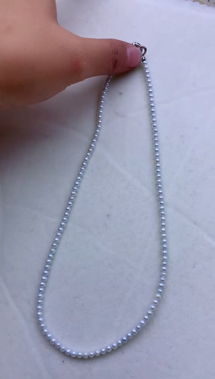 【闪购商品】淡水珍珠项链未镶嵌淡水珍珠项链