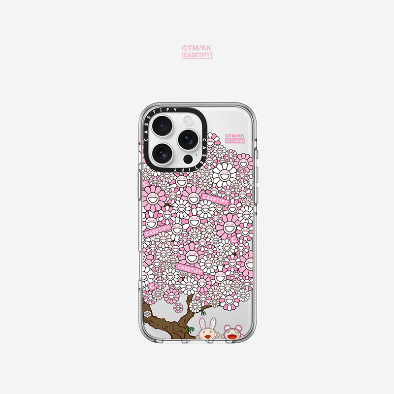 村上隆 x CASETiFY 联名 KAIKAI AND KIKI HANAMI 手机壳