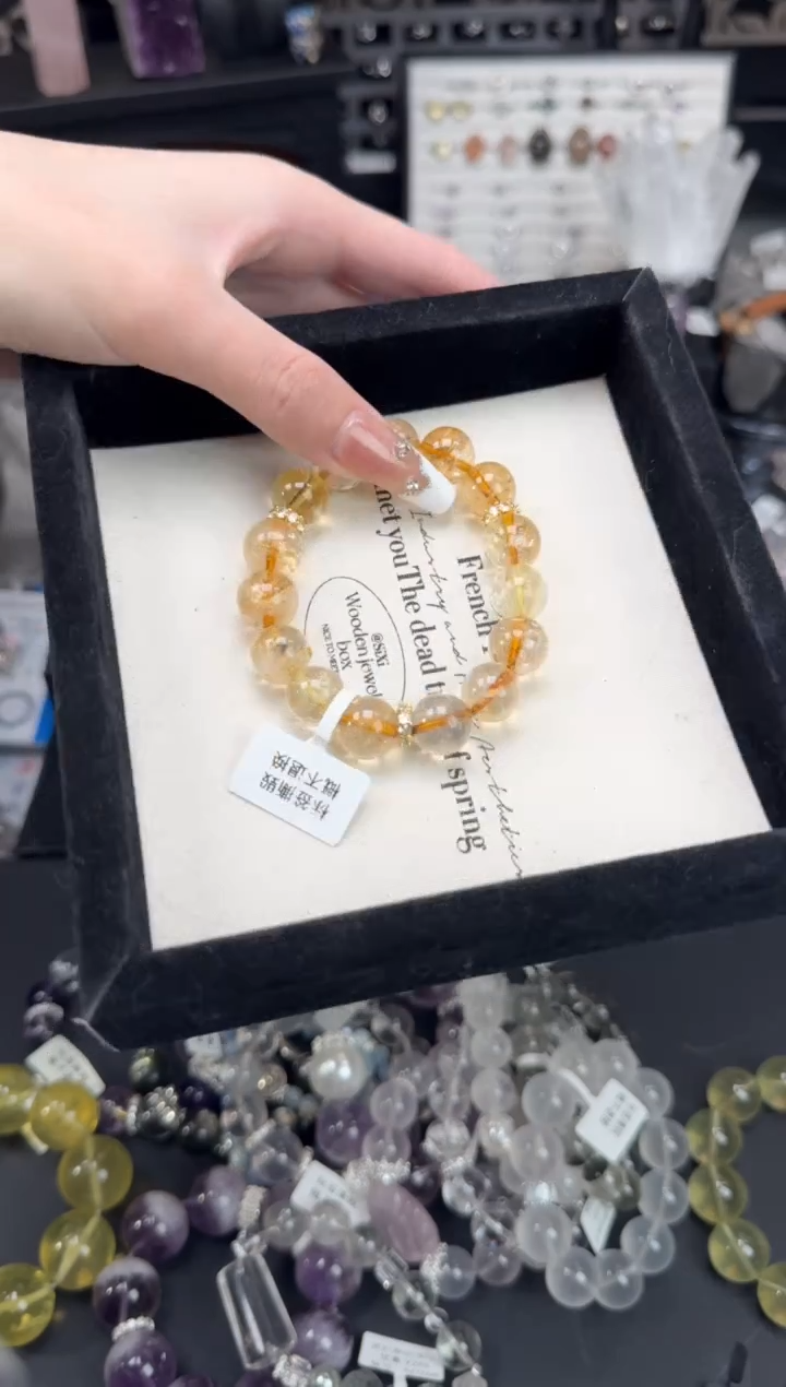 【闪购商品】水晶手链未镶嵌天然水晶 多样性发货