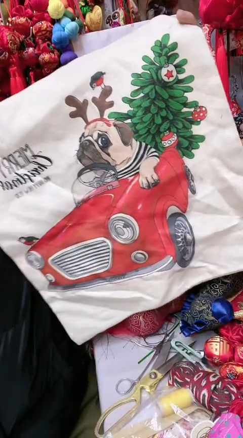 混纺棉麻抱枕皮45*50