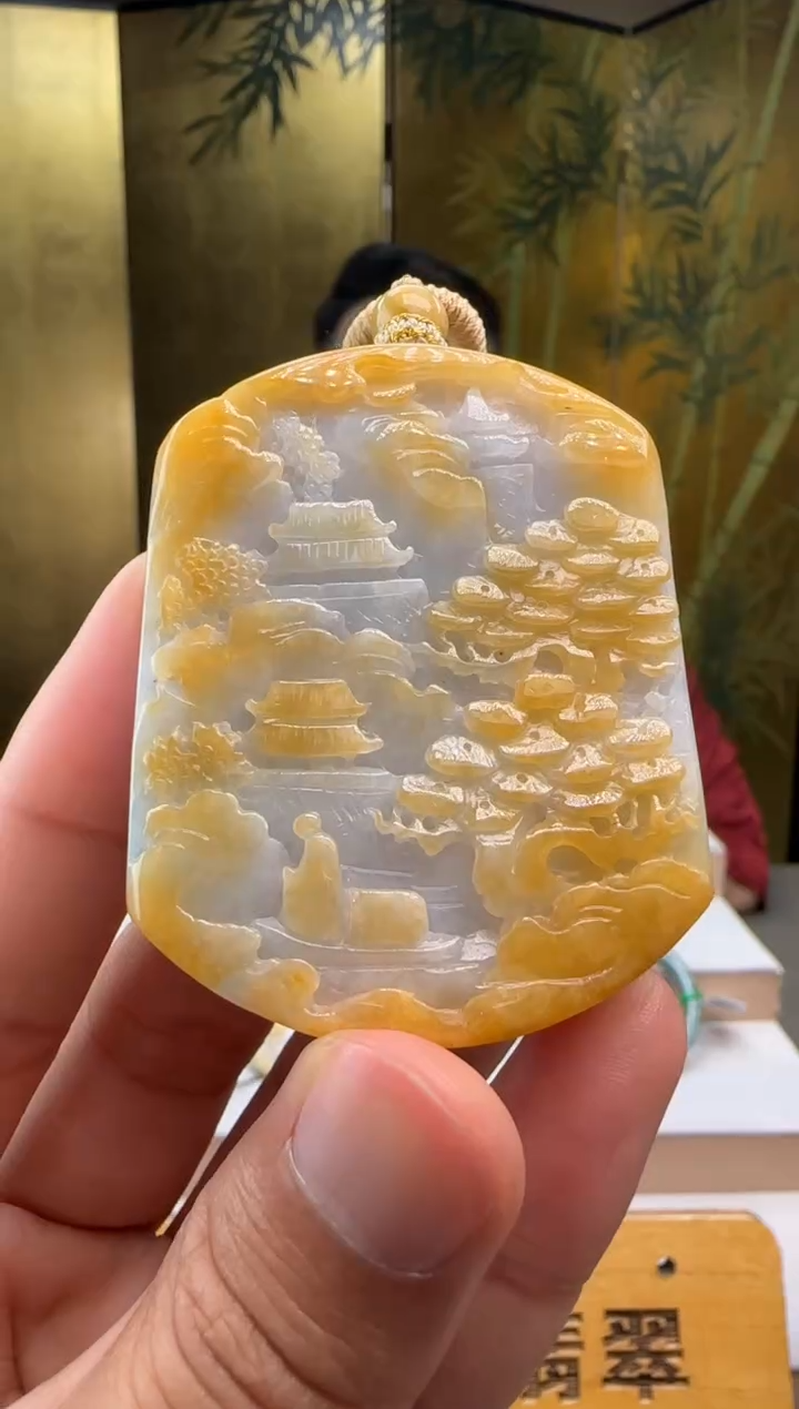 颈饰未镶嵌翡翠XM@@60B7J19715