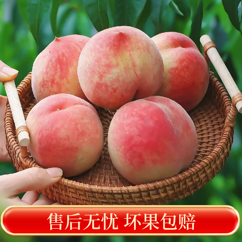 【大夏臻品】山西运城春美水蜜桃新鲜应季水果鲜甜多汁