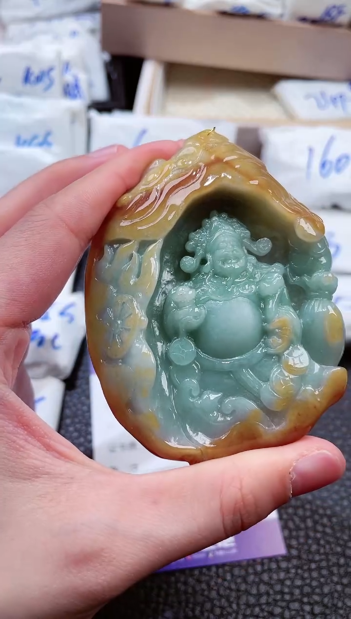 【闪购商品】翡翠未镶嵌颈饰00004332