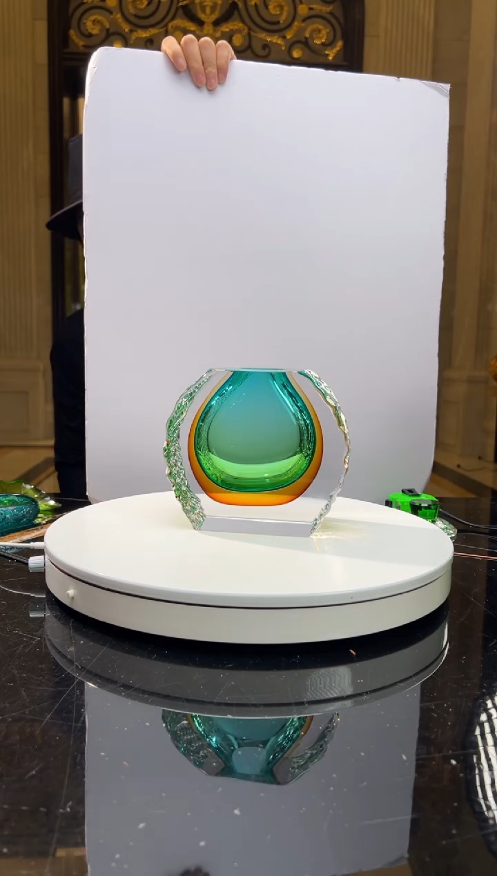 【闪购商品】摆件AJ1010087艺术琉璃花器