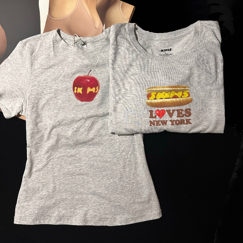 GXW2026SS 早春新款 纽约限定印花短袖T恤