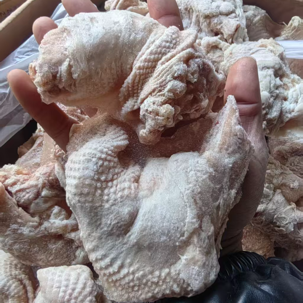 谦盛达宠物食品 冷冻大鸡脖 60斤装带皮鸡脖子包邮冰少喂养殖