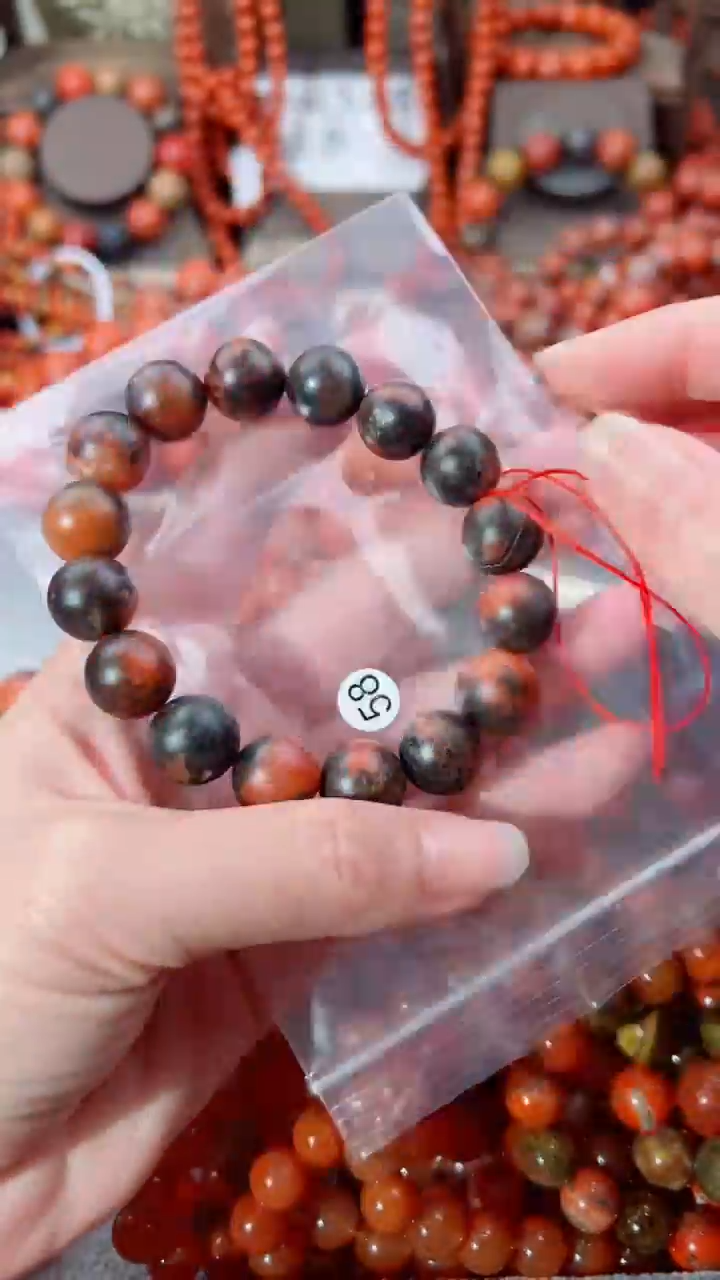 南红玛瑙未镶嵌手串1