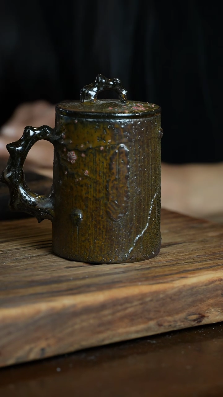 【闪购商品】浪鬼柴烧龙窑系列办公杯